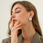 Earrings: Premium Gold & Silver Geometric Statement Jewelry for Women