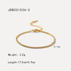Layered Gold Green Bracelet for Women, Dainty Stackable Jewelry