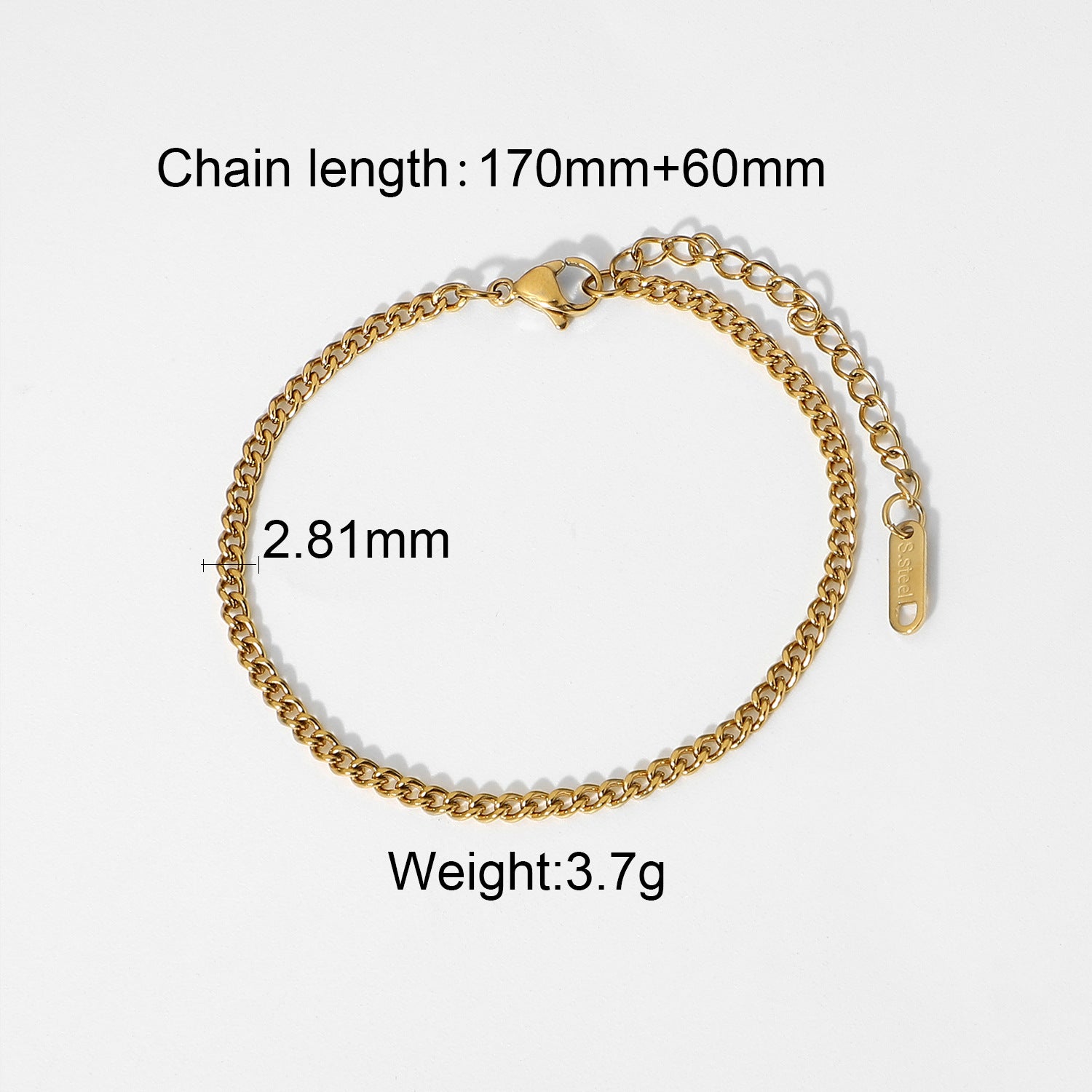Layered Gold Green Bracelet for Women, Dainty Stackable Jewelry