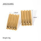 Statement Stud Earrings: Gold Vintage Bold Women’s Fashion Jewelry
