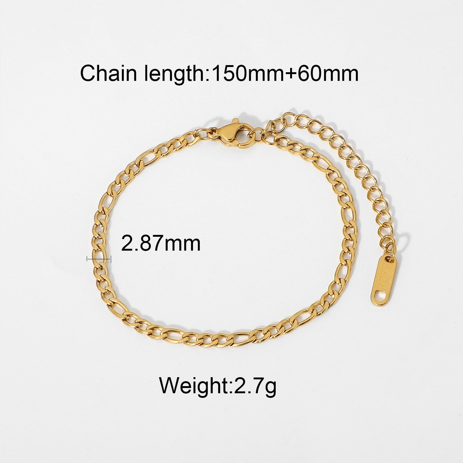 Layered Gold Green Bracelet for Women, Dainty Stackable Jewelry