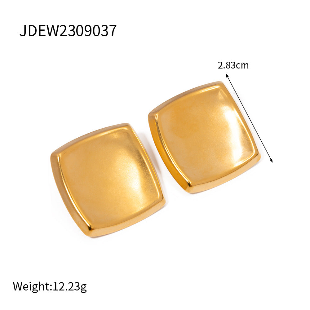Earrings: Premium Gold & Silver Geometric Statement Jewelry for Women