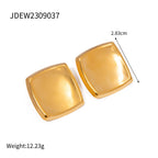 Earrings: Premium Gold & Silver Geometric Statement Jewelry for Women