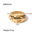Ring Chunky Vintage Celestial Gold Tone Star Fashion for Women