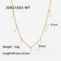 Necklace Delicate Pearl Gold Choker for Women, Minimalist Elegant Jewelry