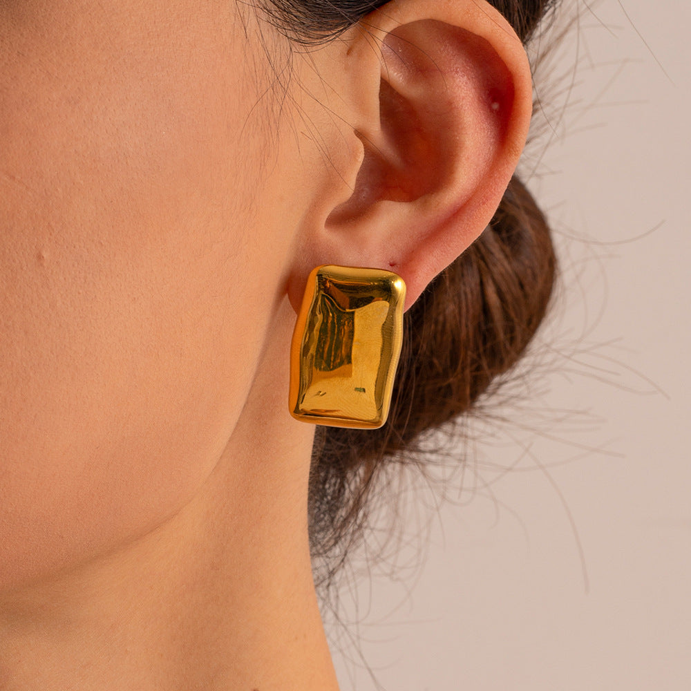 Earrings: Premium Gold & Silver Geometric Statement Jewelry for Women